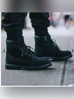 Timberland Black Waterproof Boots Size 7 Ankle Boots Hiking Outdoor